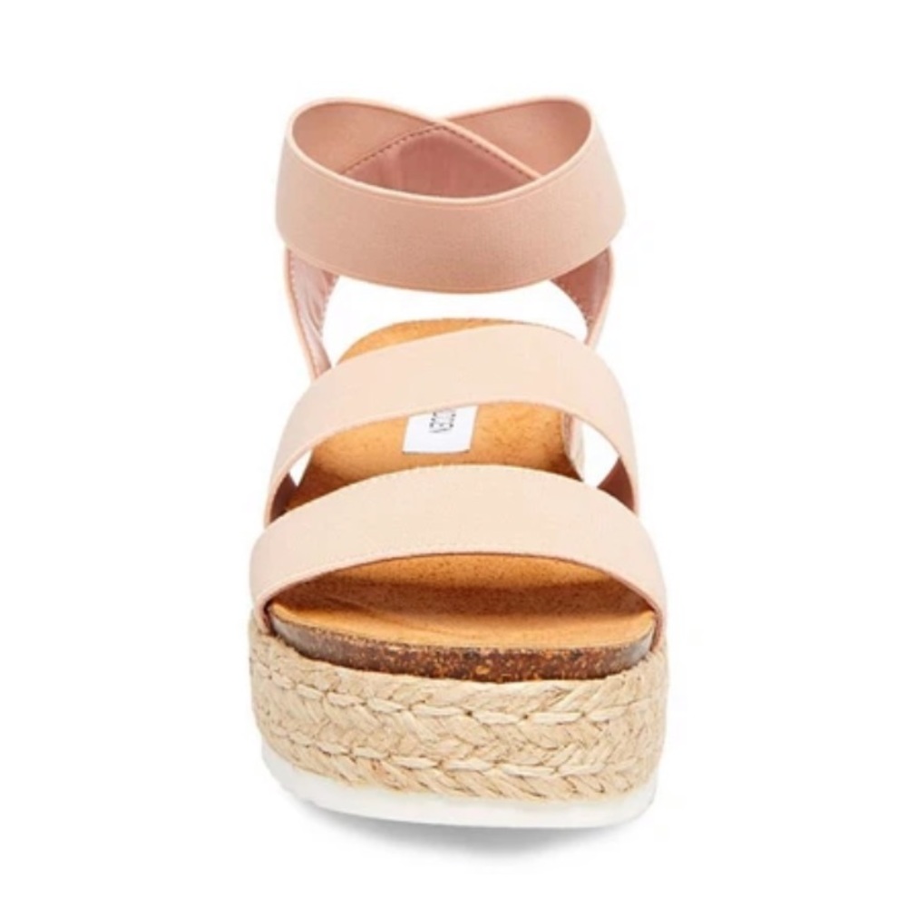 11 Steve Madden Kimmie Blush Platform Sandal Shoes - Picture 3 of 9